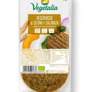 REFRIG VEGEBURGUER SEITAN CALABAZA BIO 160 G CCPAE