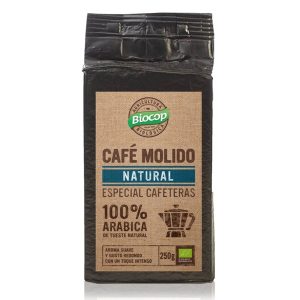 CAFE MOLIDO 100% ARABICA BIOCOP 250 g