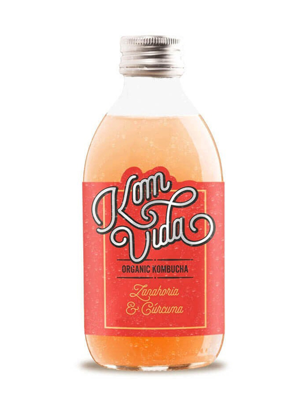 REFRIG KOMVIDA KOMBUCHA ZANAHORIA CURCUMA 250 ML