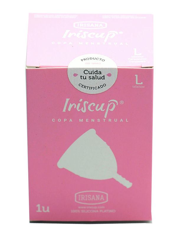 COPA MENSTRUAL IRISCUP L TRANSPARENTE