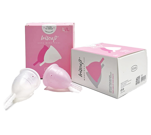 COPA MENSTRUAL IRISCUP 2 COPAS TALLA S