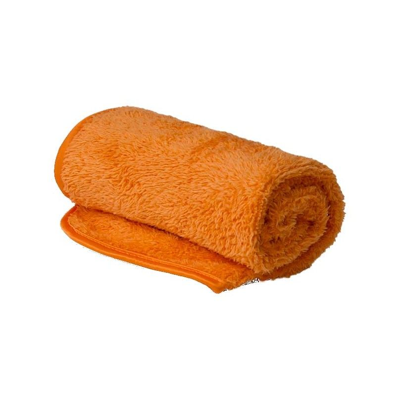 TOALLA NARANJA MICROFRIBA IRISANA 80X40