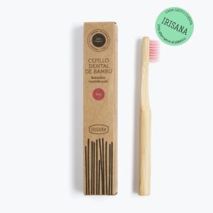 CEPILLO DENTAL BAMBU KIDS ROSA IRISANA