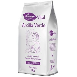ARCILLA VERDE EN POLVO 1 Kg