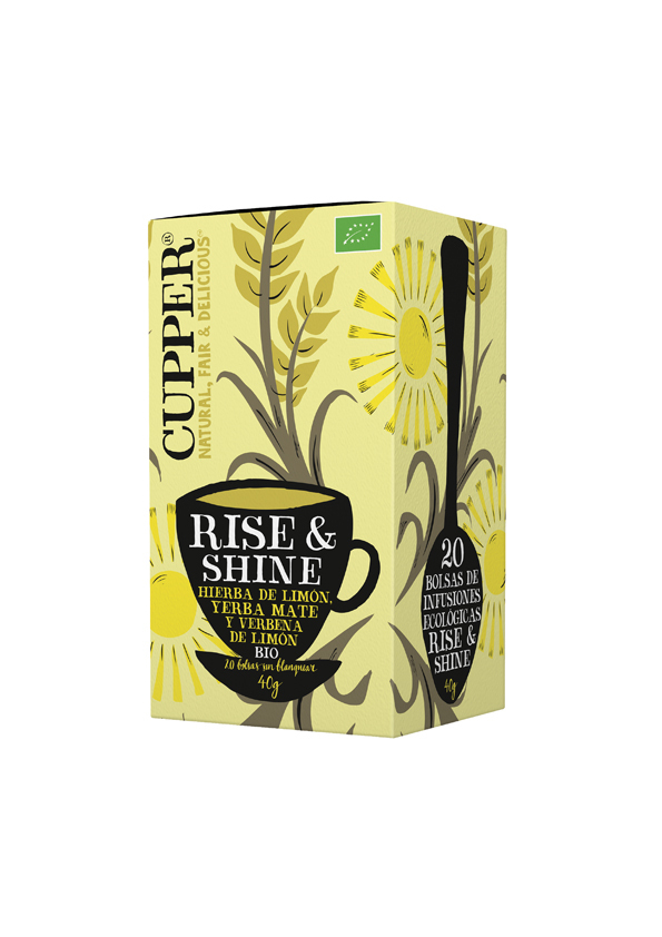 INFUSION RISE y SHINE BIO 20 BOLSAS
