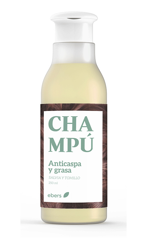 CHAMPU ANTICASPA Y GRASA (SALVIA Y TOMILLO) 250ML