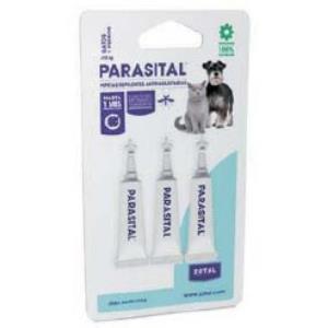 PARASITAL pipeta antiparasitaria cães pequenos e gato