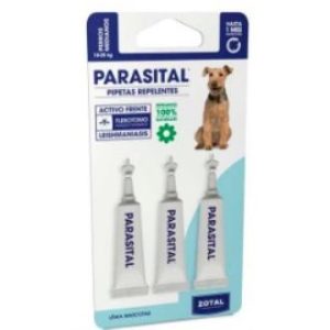 PARASITAL pipeta antiparasitaria cães médios