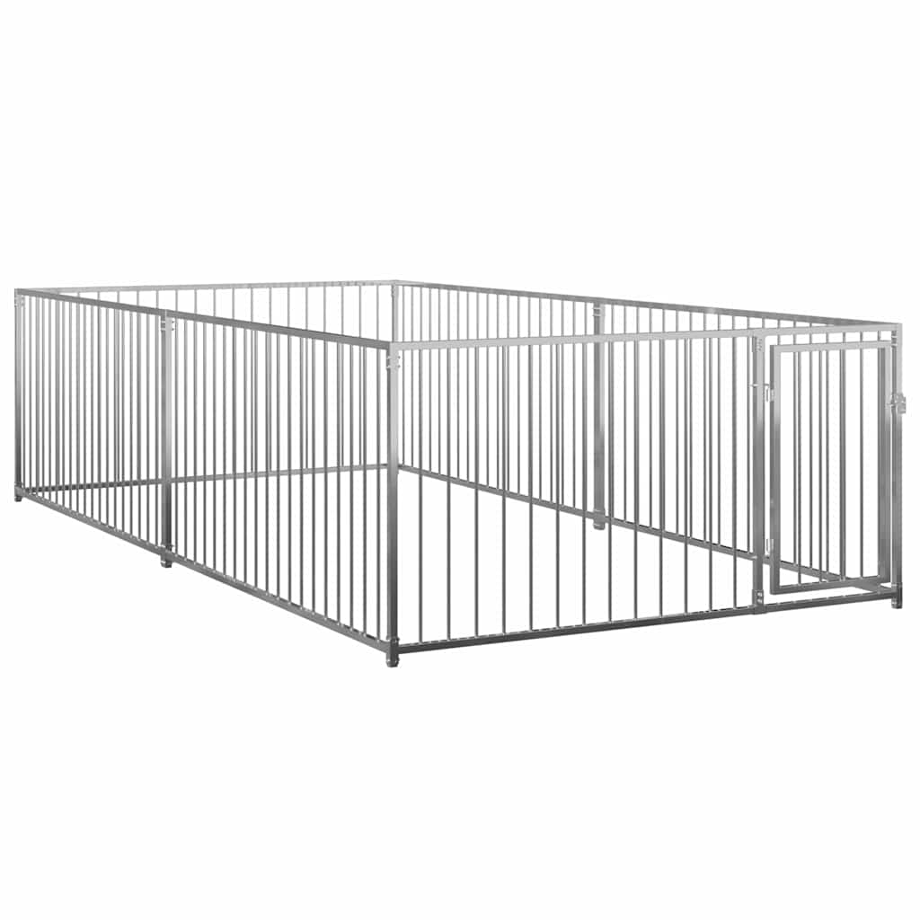 Canil de exterior 200x400x100 cm