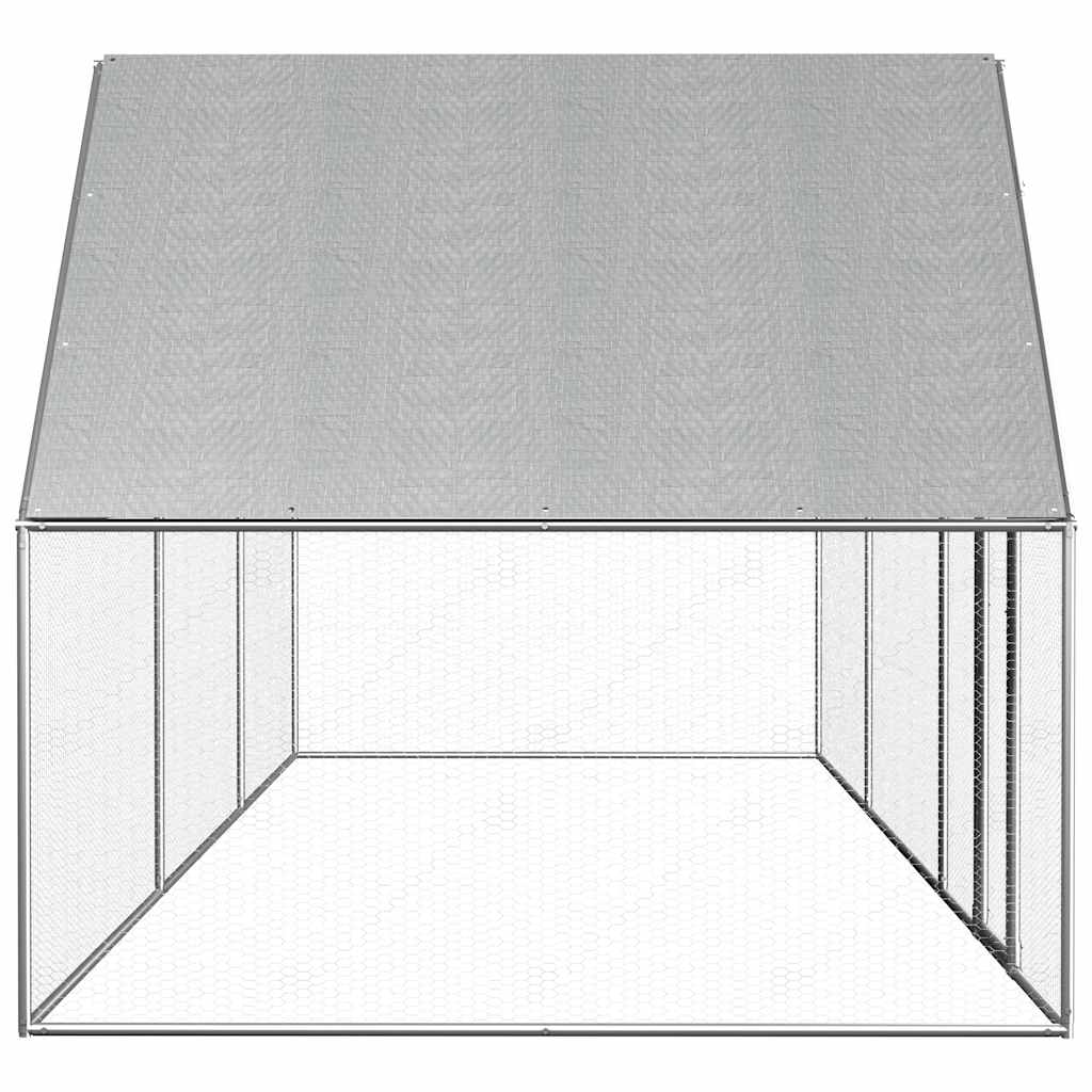 Galinheiro 6x2x2 m aço galvanizado - Image 3