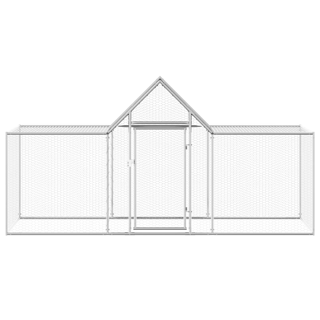 Galinheiro 3x1x1,5 m aço galvanizado - Image 2