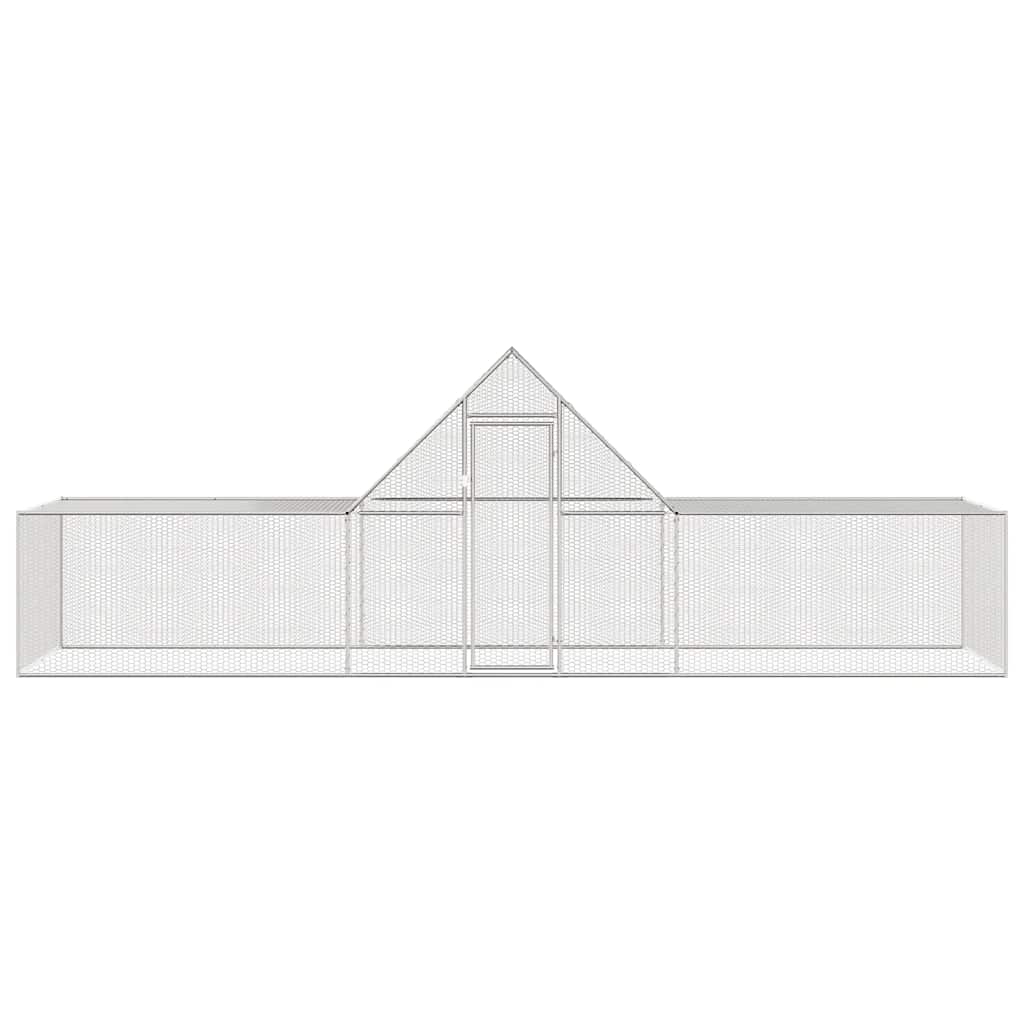 Galinheiro 6x2x2 m aço galvanizado - Image 2