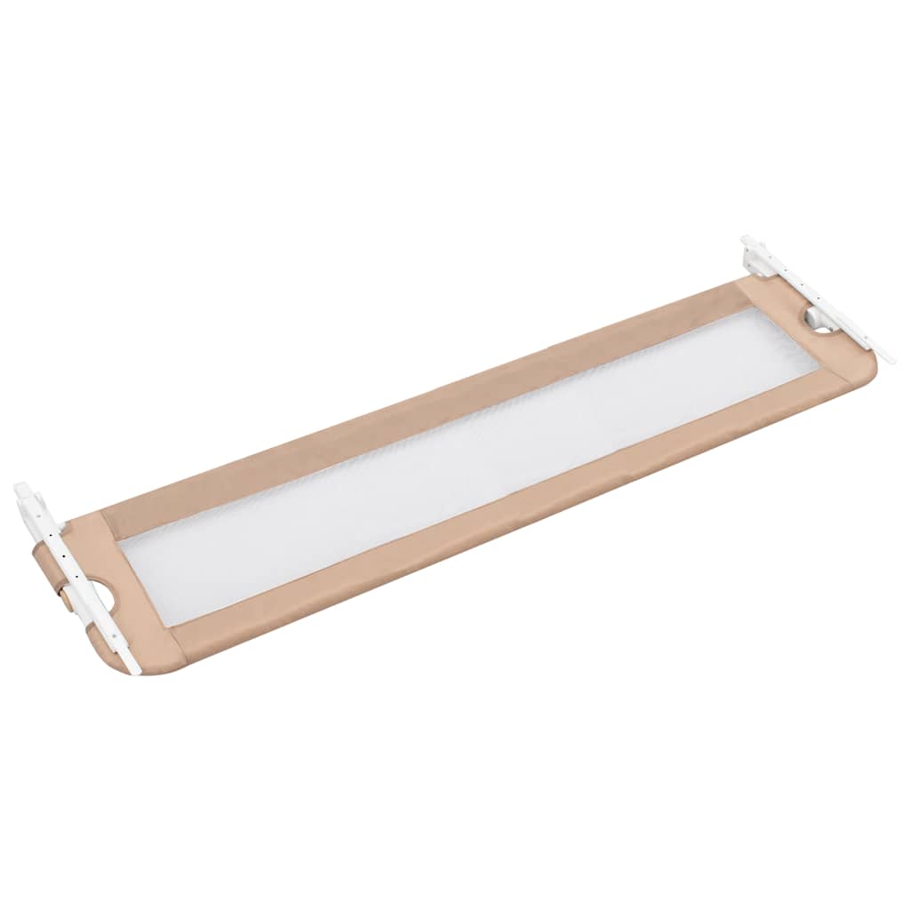 Barra segur. cama infantil 180x42cm poliéster cinza-acastanhado - Image 3