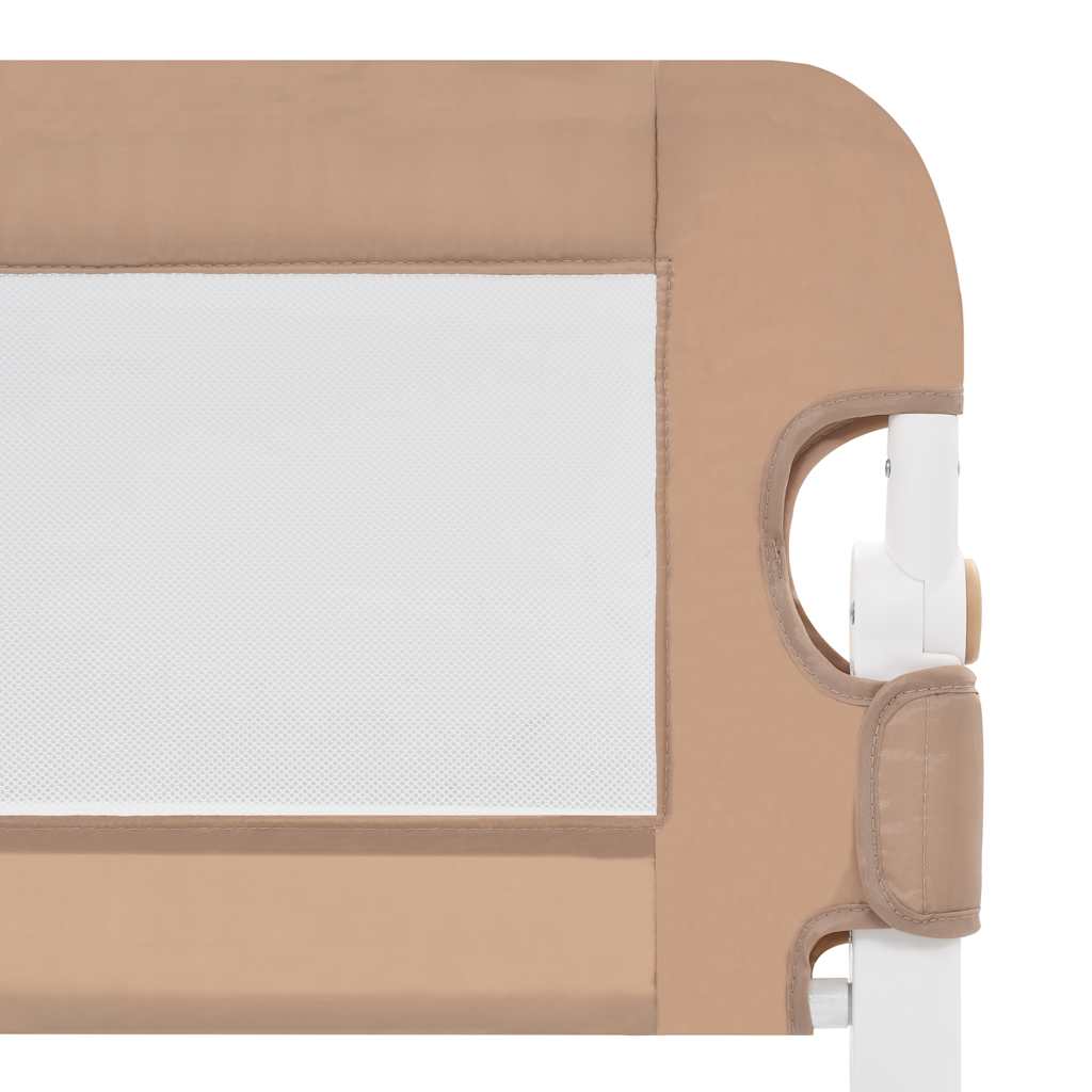 Barra segur. cama infantil 180x42cm poliéster cinza-acastanhado - Image 4