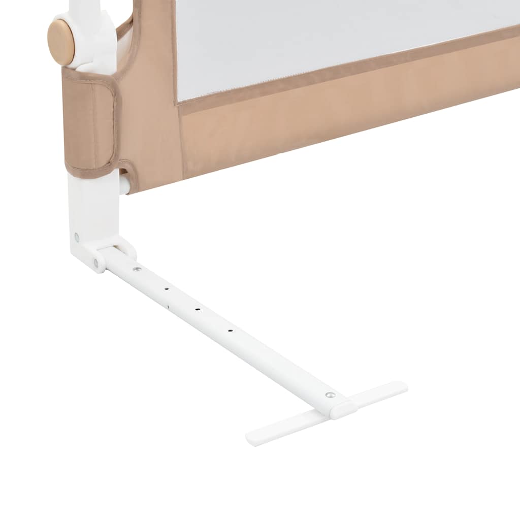 Barra segur. cama infantil 180x42cm poliéster cinza-acastanhado - Image 5