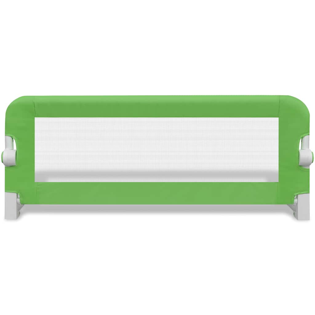 Barra de segurança para cama de criança 2 pcs 102x42 cm verde - Image 3