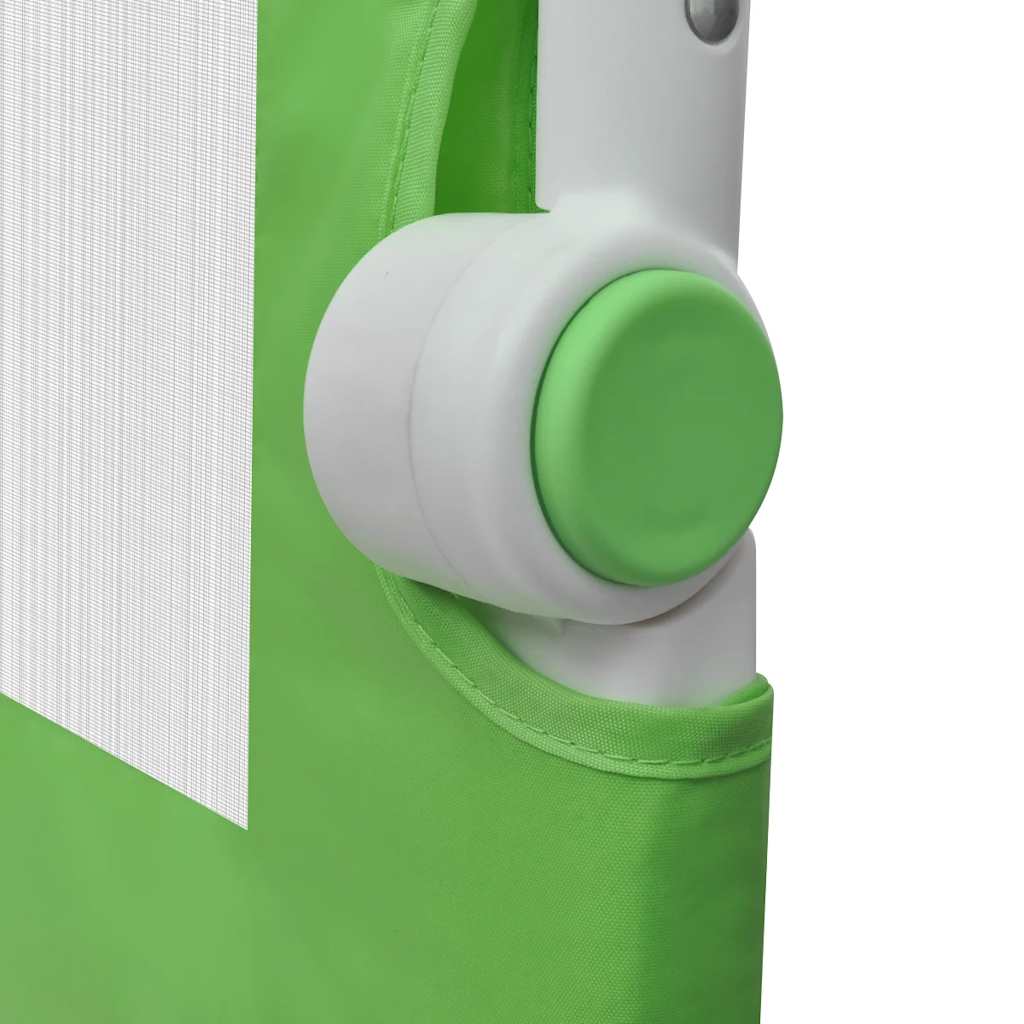 Barra de segurança para cama de criança 2 pcs 102x42 cm verde - Image 5
