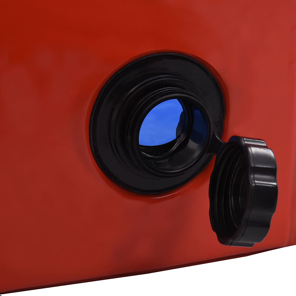 Piscina para cães dobrável 120x30 cm PVC vermelho - Image 6