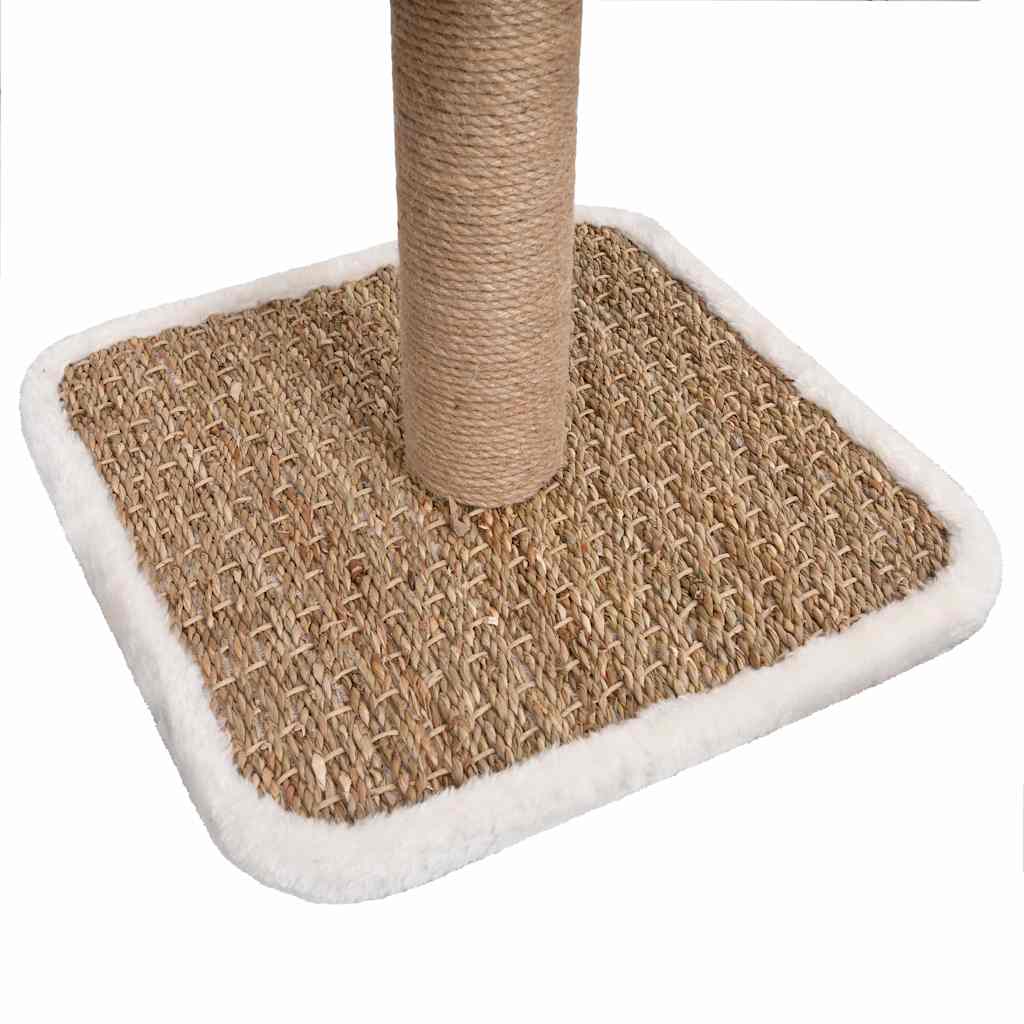 Árvore p/ gatos c/ túnel superior e brinquedo 49cm erva marinha - Image 6