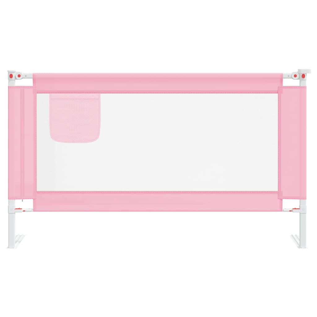 Barra de segurança p/ cama infantil tecido 140x25 cm rosa - Image 2