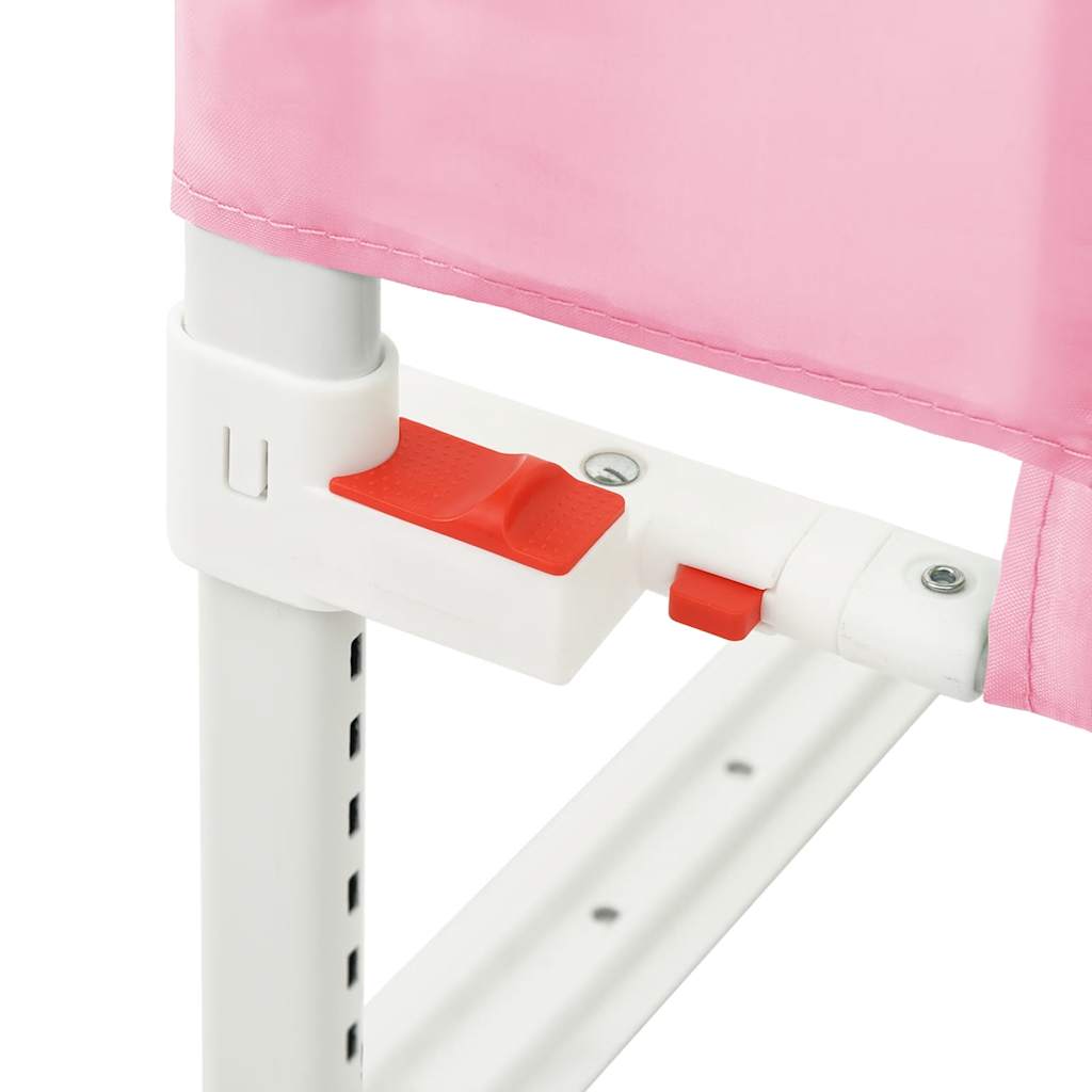 Barra de segurança p/ cama infantil tecido 140x25 cm rosa - Image 7
