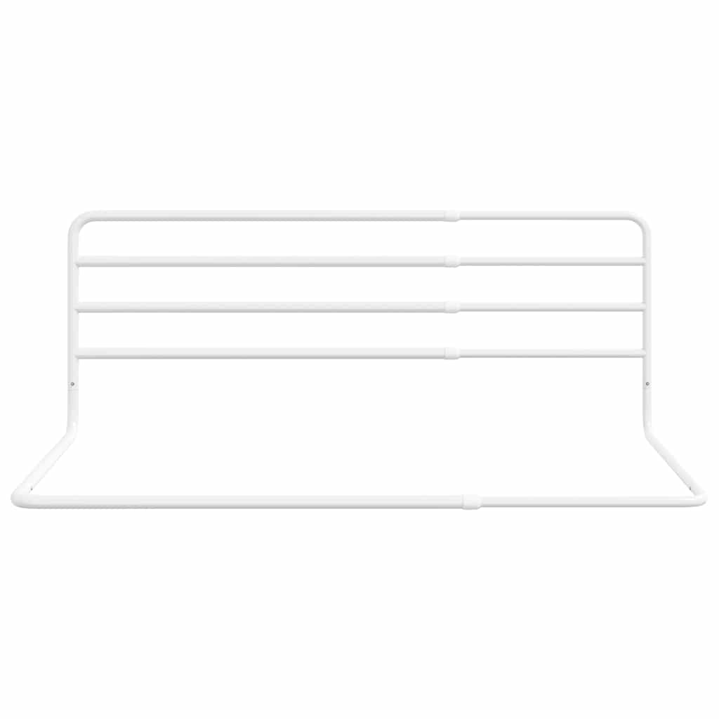 Barra de segurança p/ cama infantil (76-137)x55 cm ferro branco - Image 2