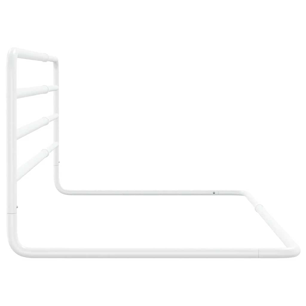 Barra de segurança p/ cama infantil (76-137)x55 cm ferro branco - Image 3