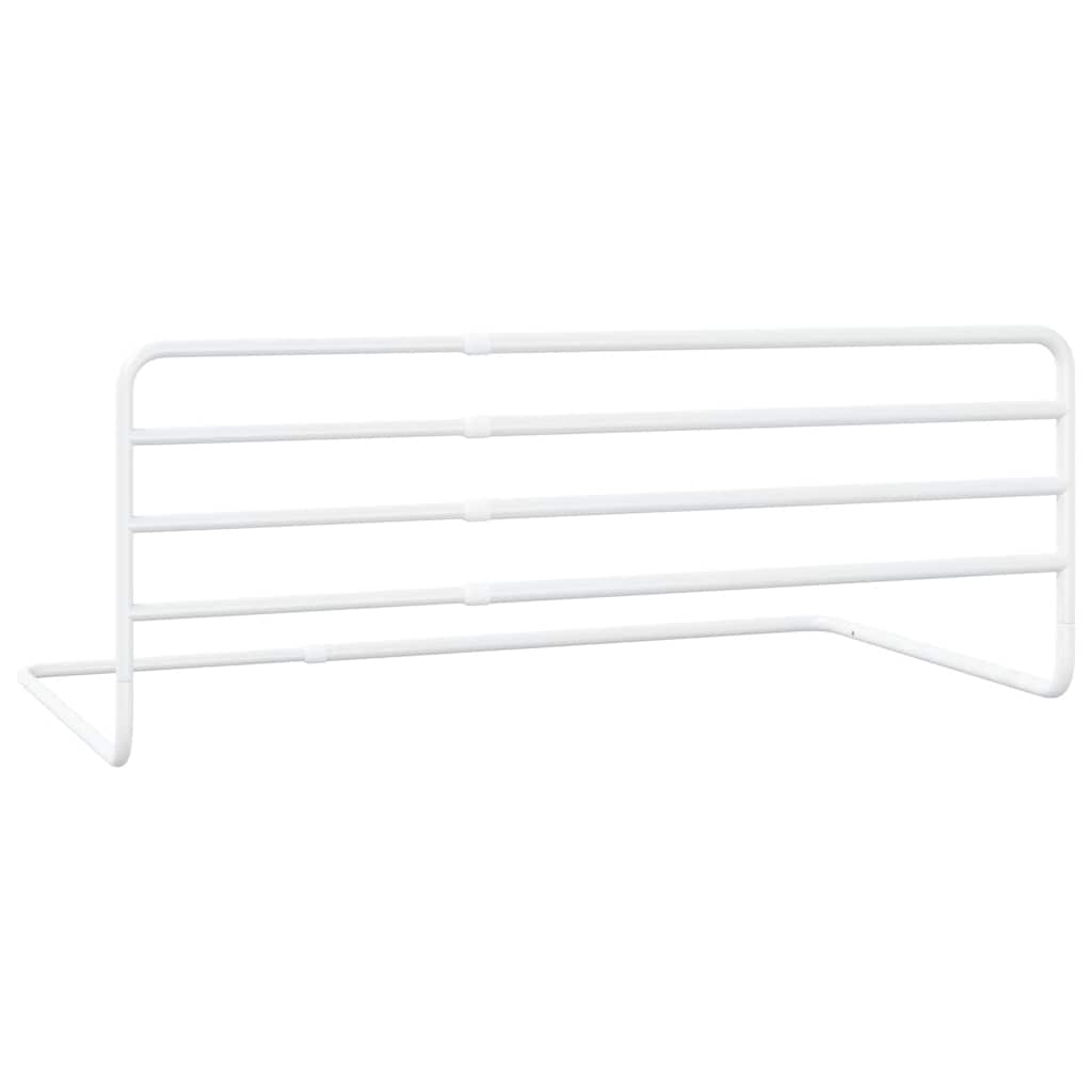 Barra de segurança p/ cama infantil (76-137)x55 cm ferro branco - Image 4