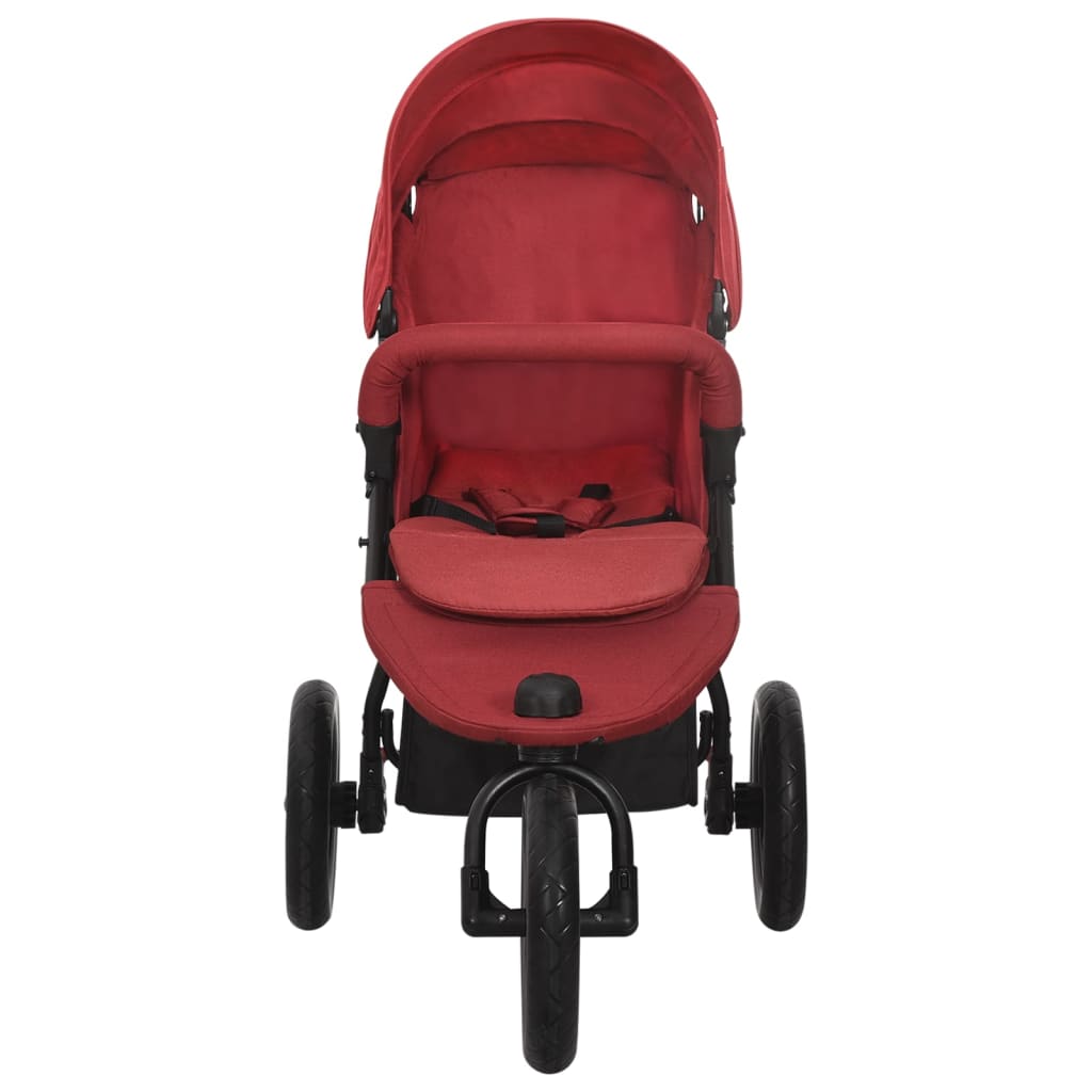 Carrinho de bebé aço vermelho - Image 2