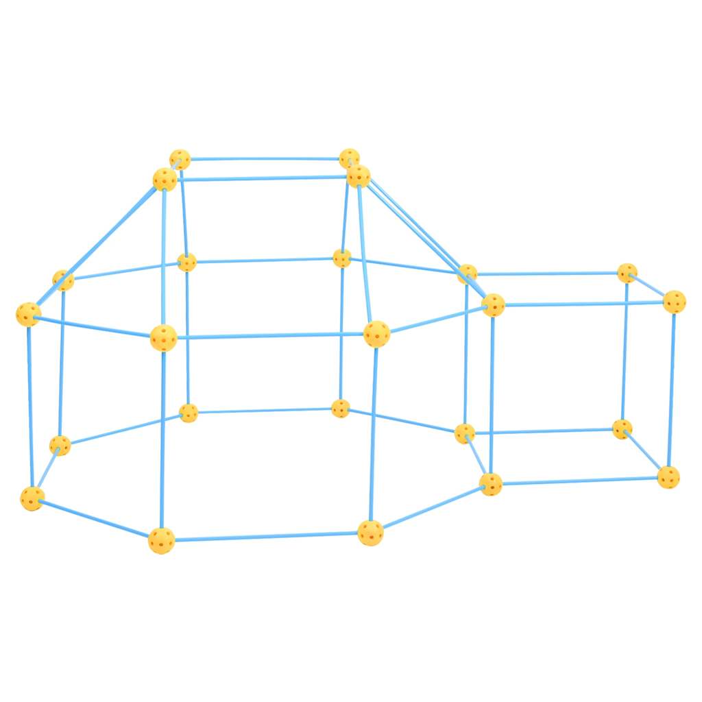 72 pcs kit de construção de forte para crianças - Image 2