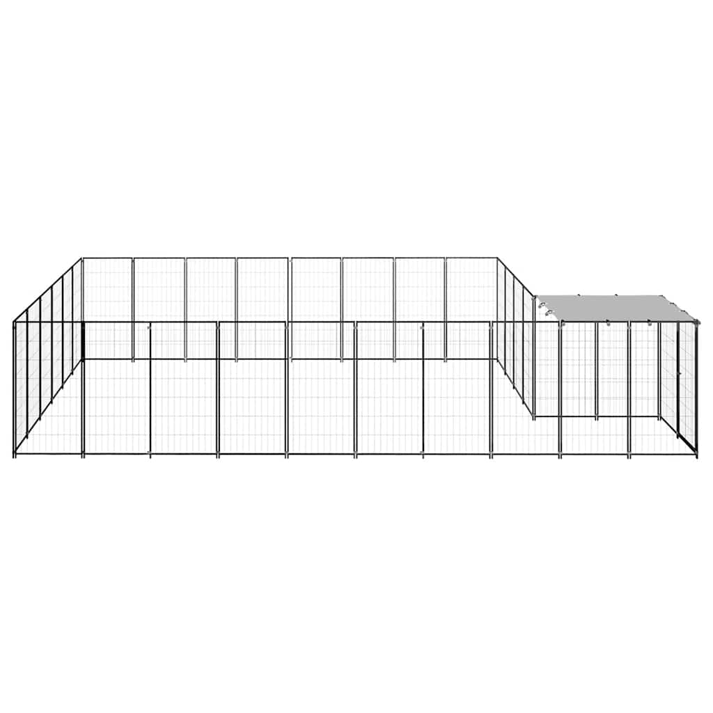 Canil 15,73 m² aço preto - Image 3