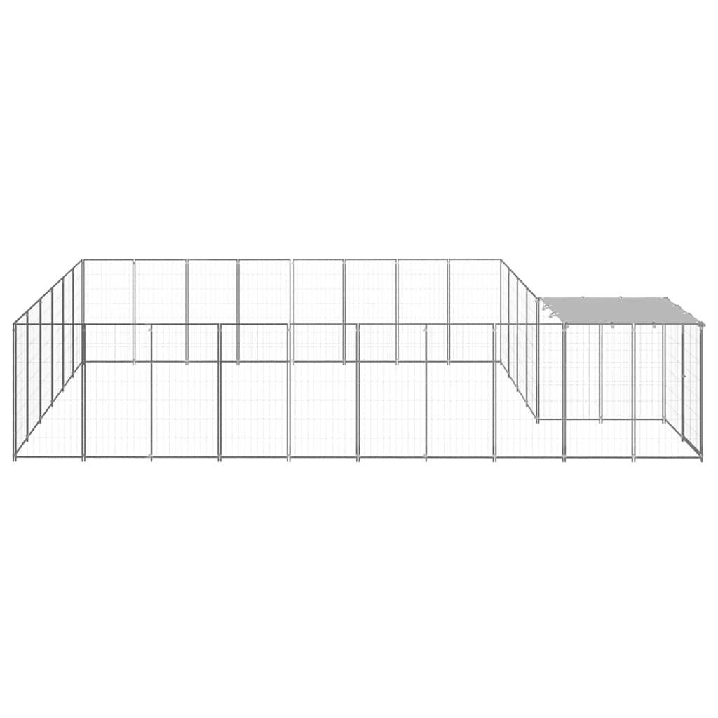 Canil 15,73 m² aço prateado - Image 3
