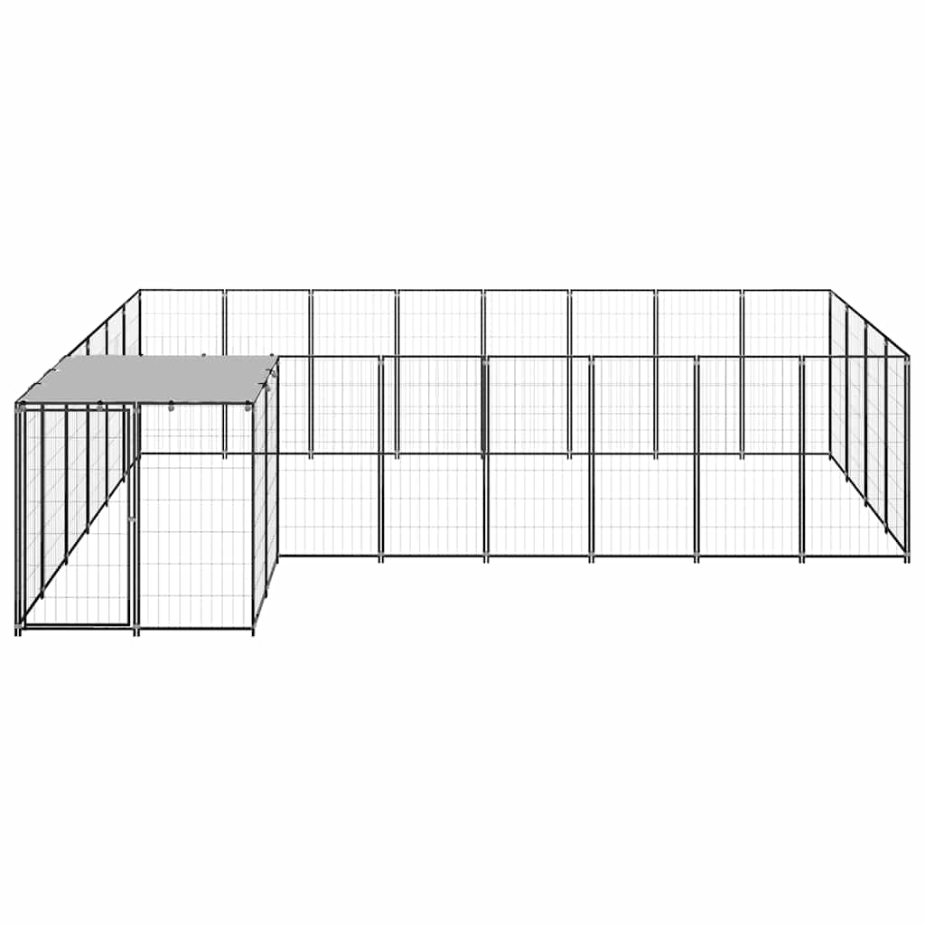 Canil 10,89 m² aço preto - Image 2