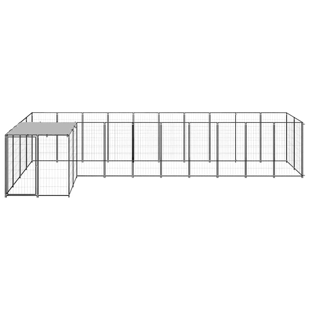 Canil 7,26 m² aço preto - Image 2