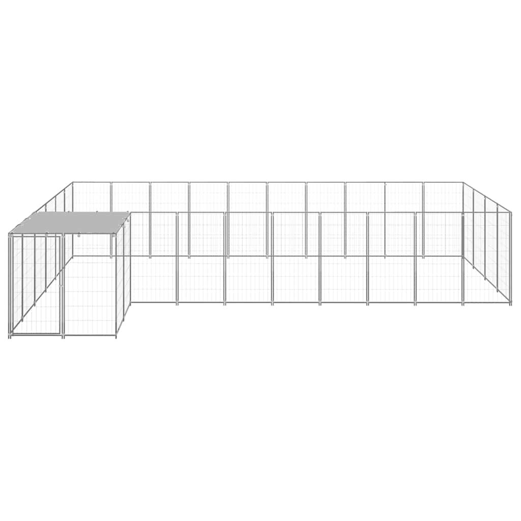 Canil 13,31 m² aço prateado - Image 2