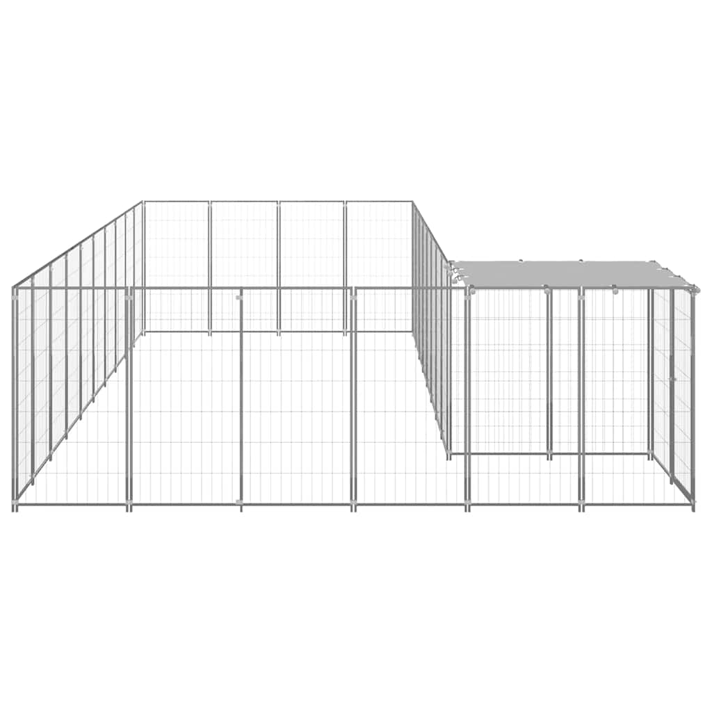 Canil 13,31 m² aço prateado - Image 3