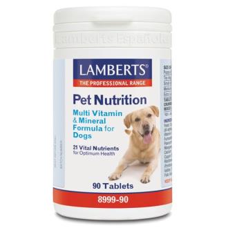 PET NUTRITION (vit. e min.) CÃO 90comp. VET