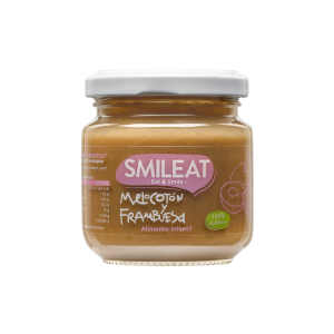 POTITO BIO FRAMBUESA Y MELOCOTON 130 GR( y 8 MESES)