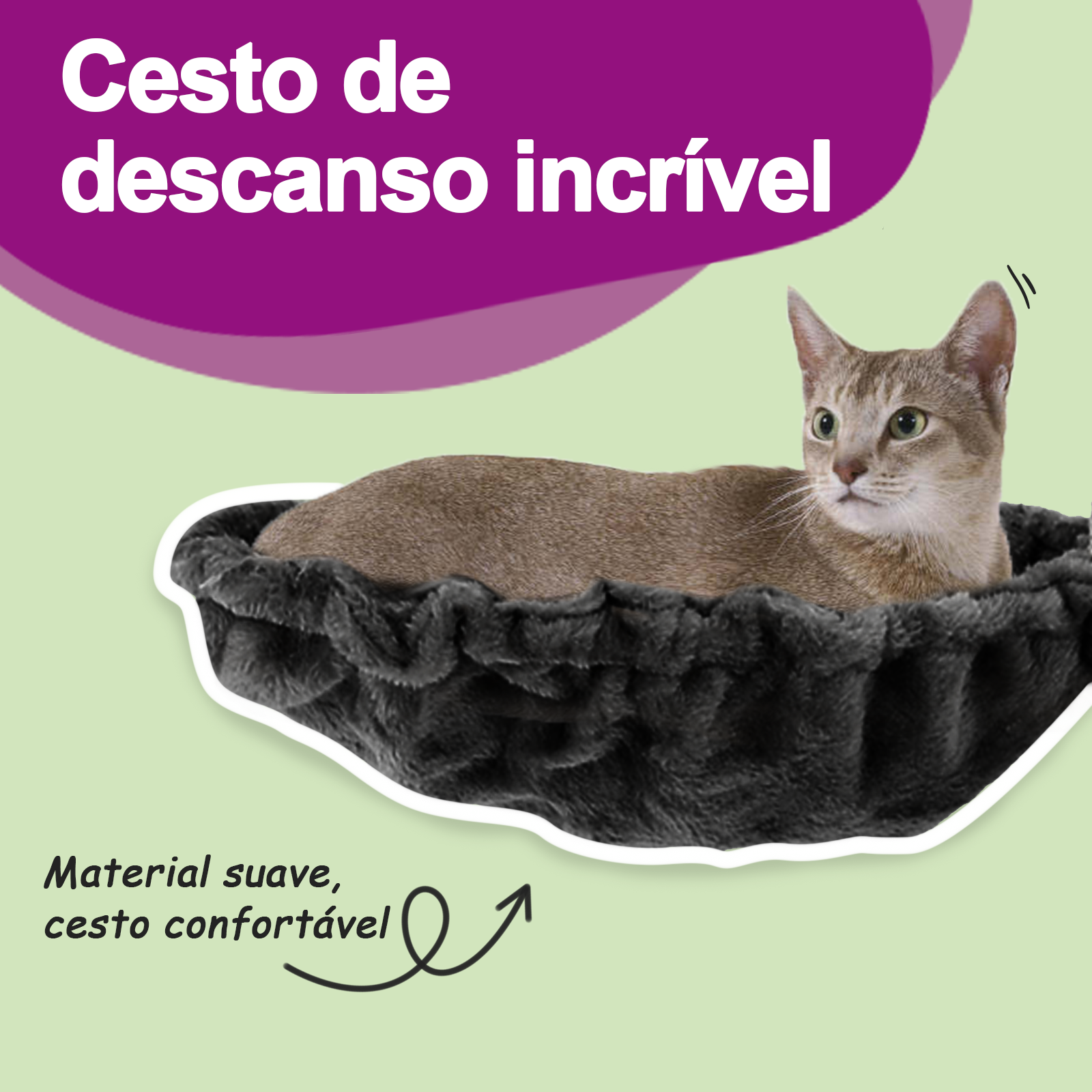 Árvore p/ gatos c/ postes arranhadores sisal 92 cm cinza-escuro - Image 9
