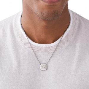 COLAR EMPORIO ARMANI, AÇO