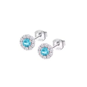 PAR DE BRINCOS LOTUS SILVER, PRATA 925