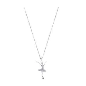 COLAR LOTUS SILVER, PRATA 925
