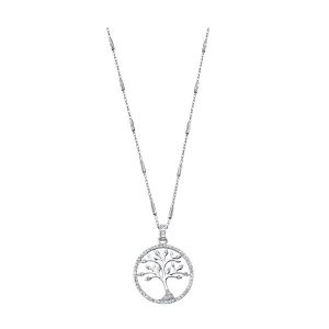 COLAR LOTUS SILVER, PRATA 925