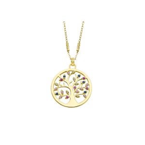 COLAR LOTUS SILVER, PRATA 925