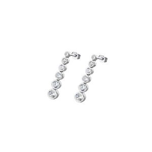PAR DE BRINCOS LOTUS SILVER, PRATA 925