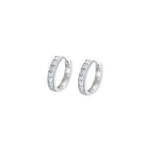 PAR DE BRINCOS LOTUS SILVER, PRATA 925