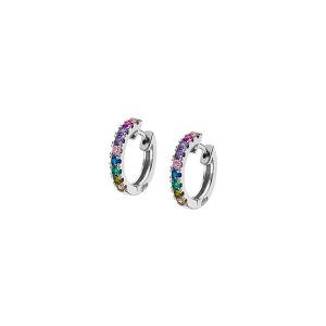 PAR DE BRINCOS LOTUS SILVER OUTLET, PRATA 925