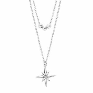 COLAR LOTUS SILVER, PRATA 925