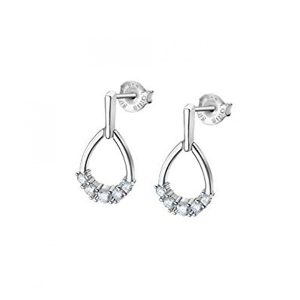 PAR DE BRINCOS LOTUS SILVER, PRATA 925