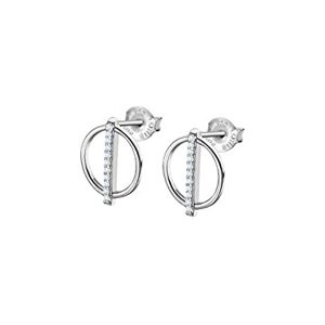 PAR DE BRINCOS LOTUS SILVER, PRATA 925